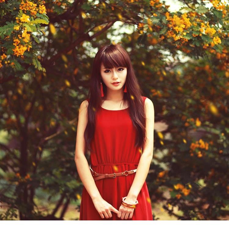 纯净森女系清纯可爱动人