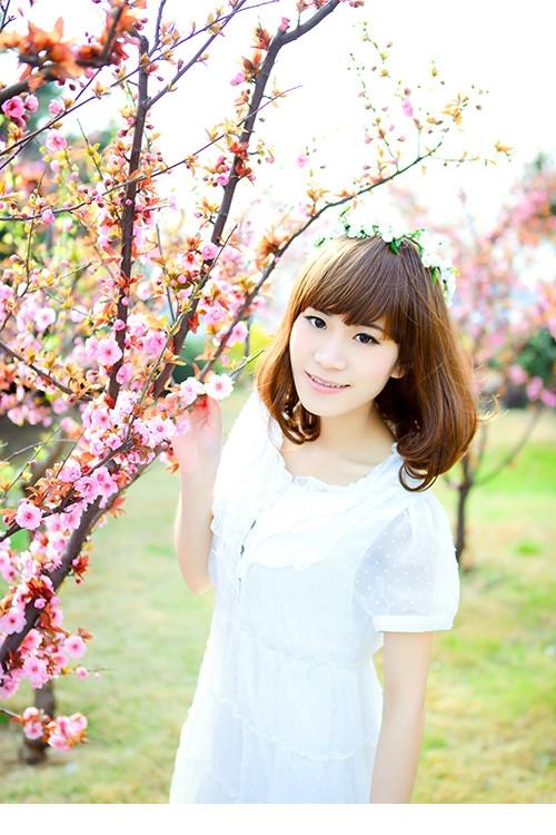 春日里的小清新美眉