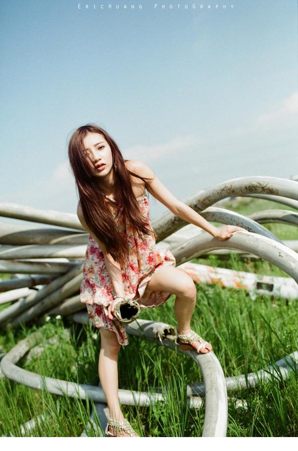 美女森女系连衣裙魅惑迷人