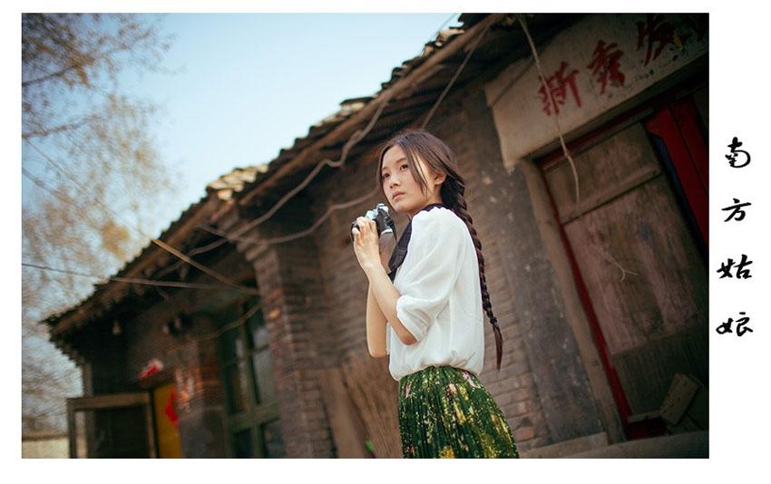 楚楚可怜的南方温婉姑娘