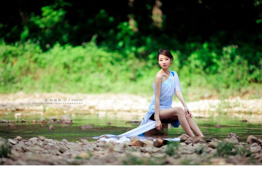 清纯可爱小美女美丽芳华似水