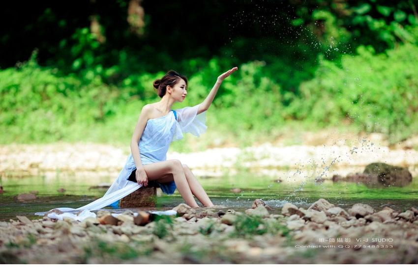 清纯可爱小美女美丽芳华似水