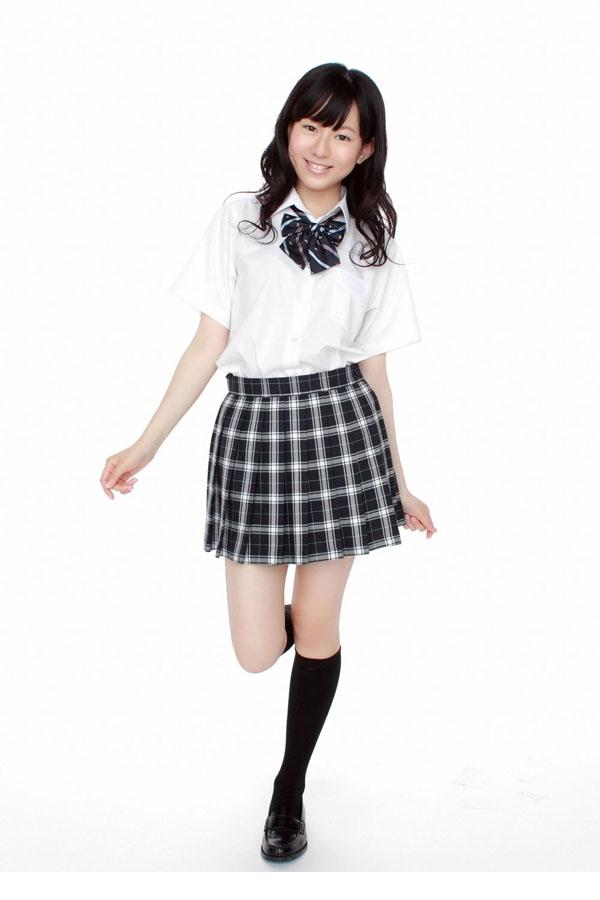 小清新校花校服的完美搭配