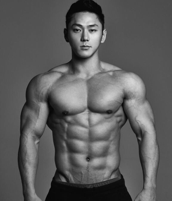 肌肉猛男照片 广东肌肉帅哥性感图片