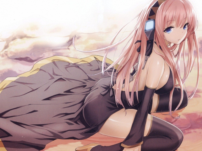 可爱动漫美女巡音露卡