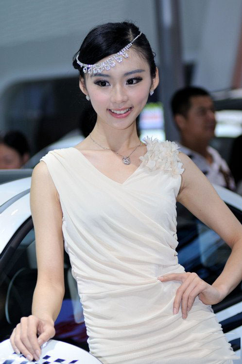 华中国际车展美女车模