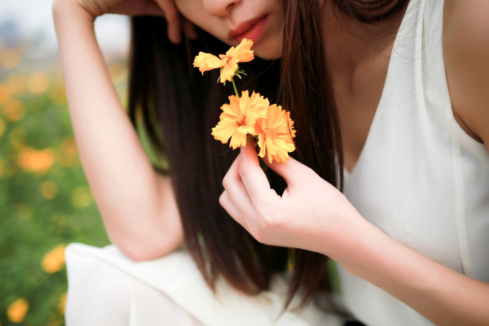 美女小清新甜美迷人