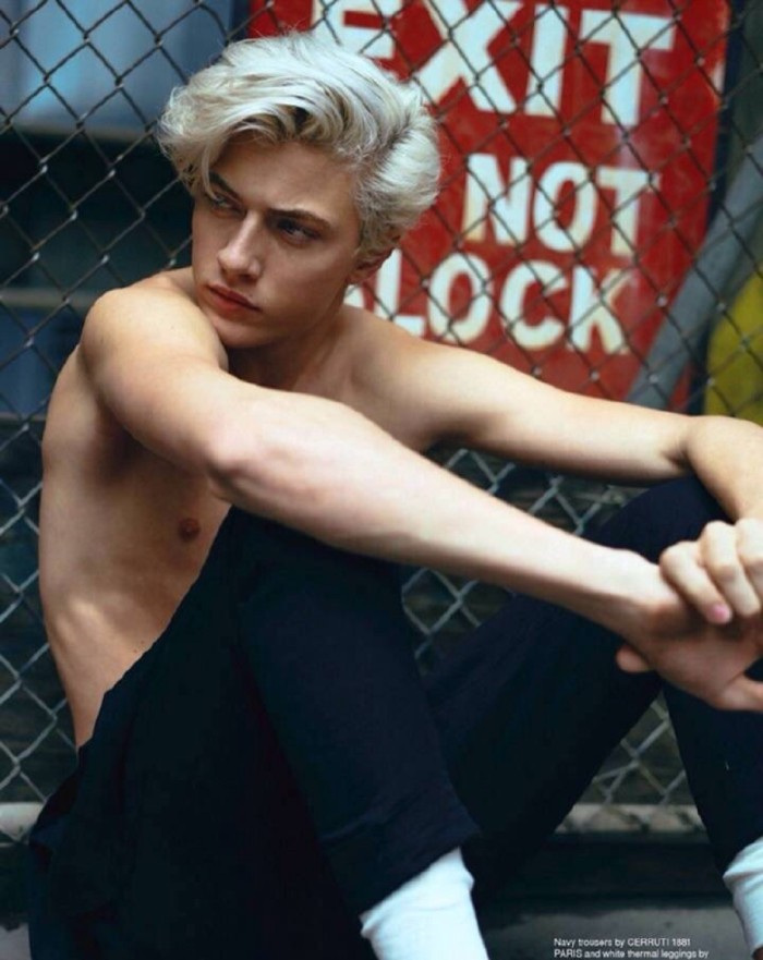 顶级欧美男模lucky blue smith 图片写真集