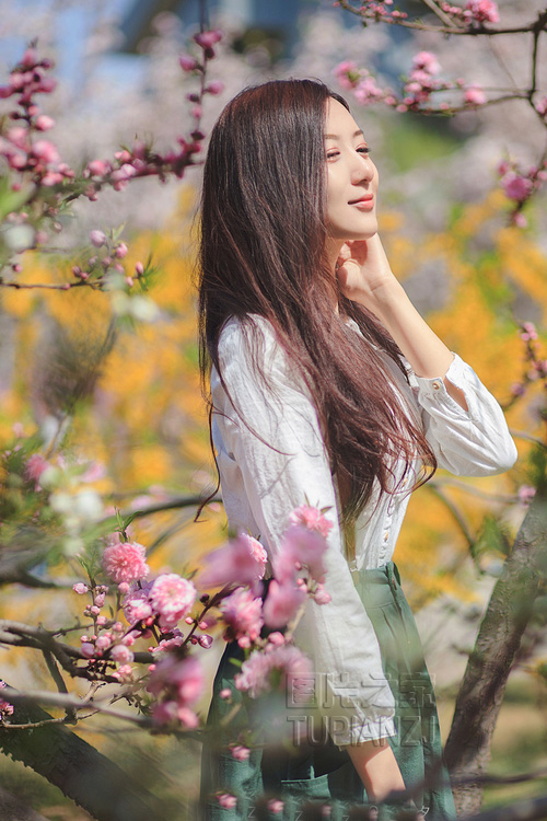 少女幽静甜美写真 芬芳可人