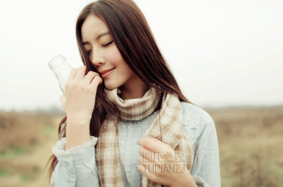暖冬里的许愿女孩 青涩甜美