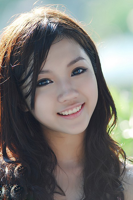 甜美少女写真图片 可爱明媚娇俏可人