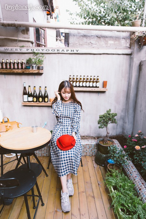 美女清新写真 白色唯美如女神