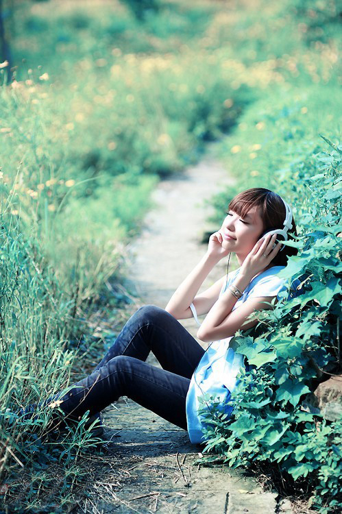 可爱美女清新动人写真