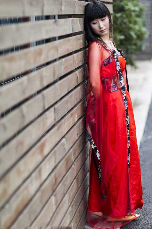 穿越时空而来的古典美女