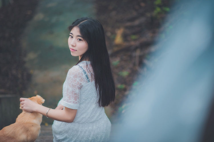 雨后的你清新可人让人迷醉