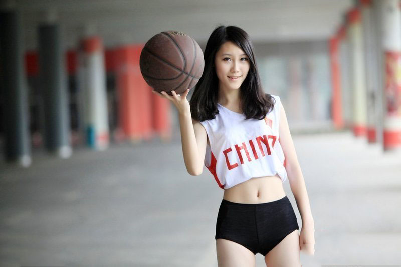 清纯篮球宝贝唯美写真