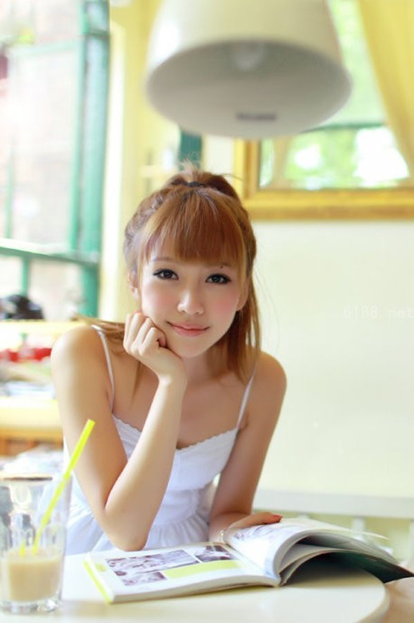清纯女孩清新美照