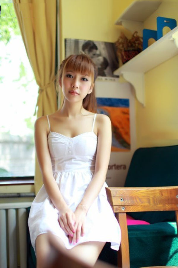 清纯女孩清新美照