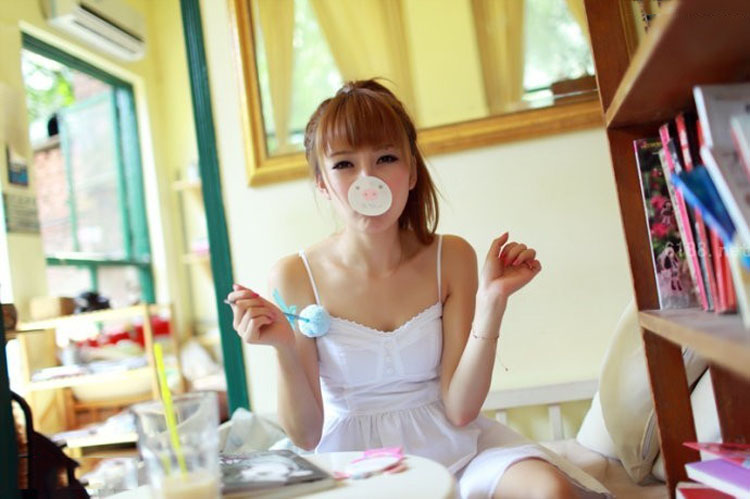 清纯女孩清新美照