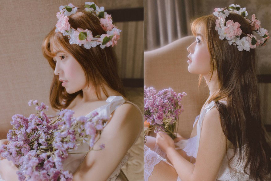 少女的粉色心情