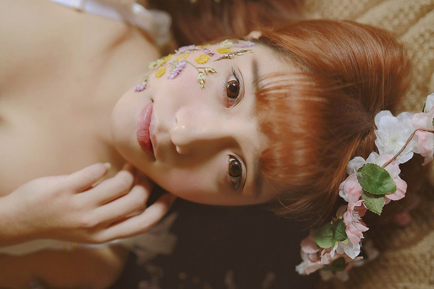 少女的粉色心情