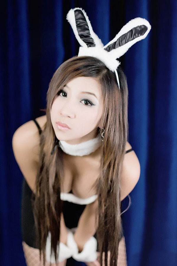 兔女郎的美胸诱惑