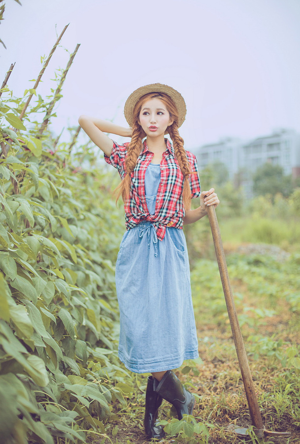 陈彦儿小清新甜美写真