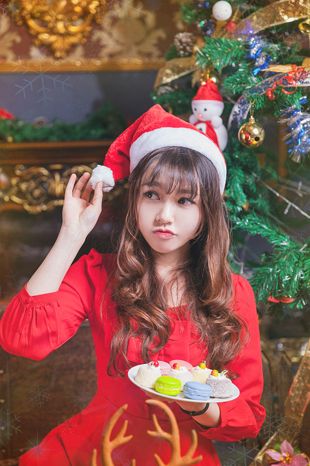 小鹿姑娘的唯美圣诞