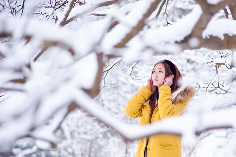 清纯少女的雪之梦