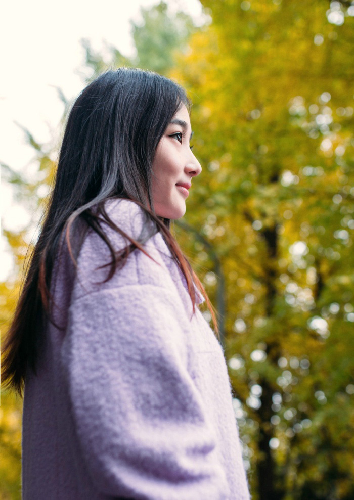 川大银杏女神魏冬瑞唯美写真