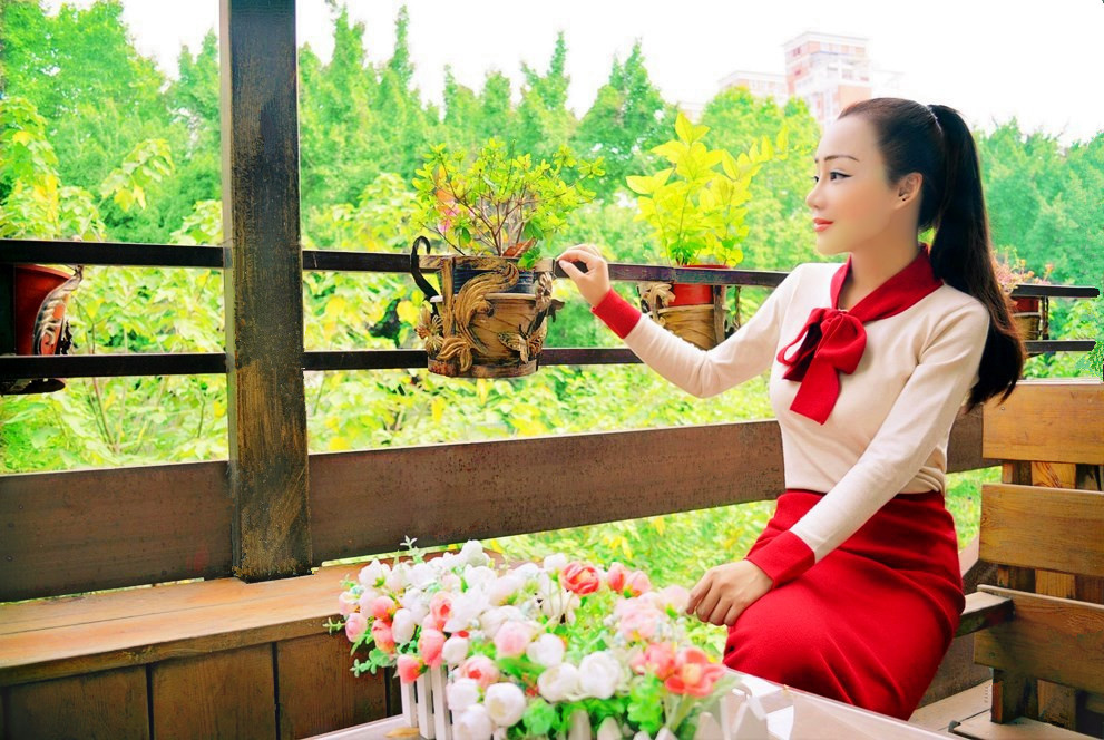 红人女神艾子希.午后时光