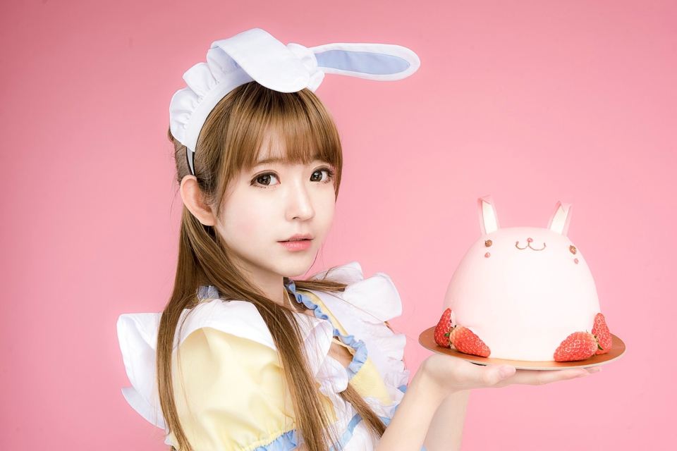 可爱甜美兔女郎女孩高清图集