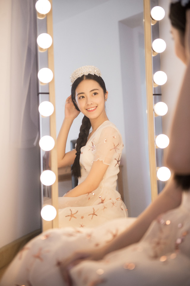二十岁的你笑颜如花清新唯美