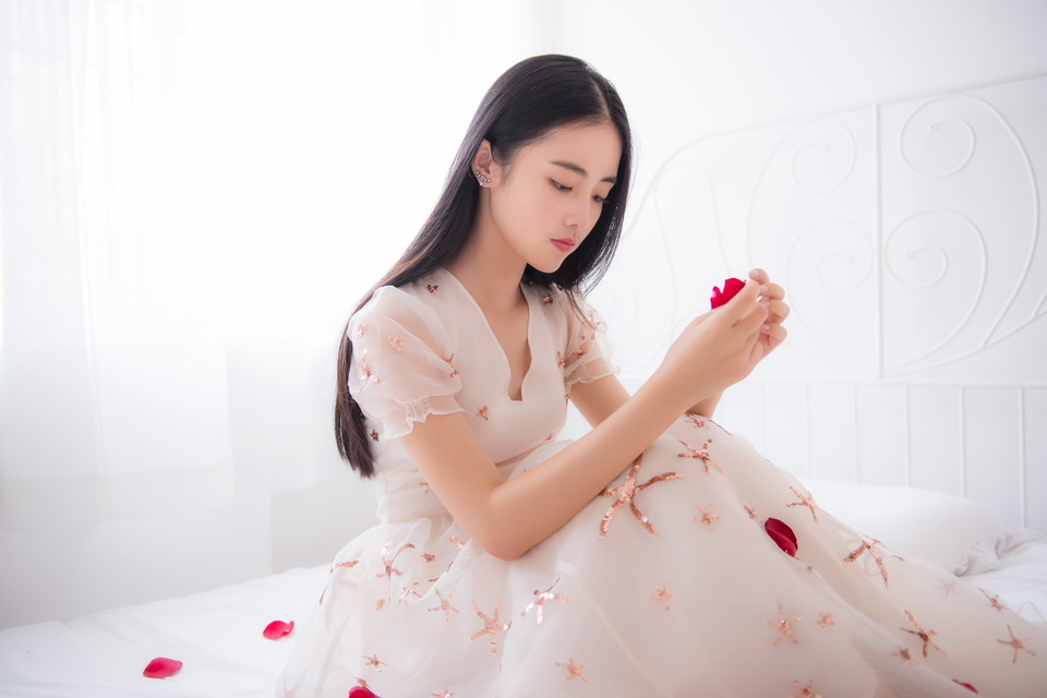 二十岁的你笑颜如花清新唯美