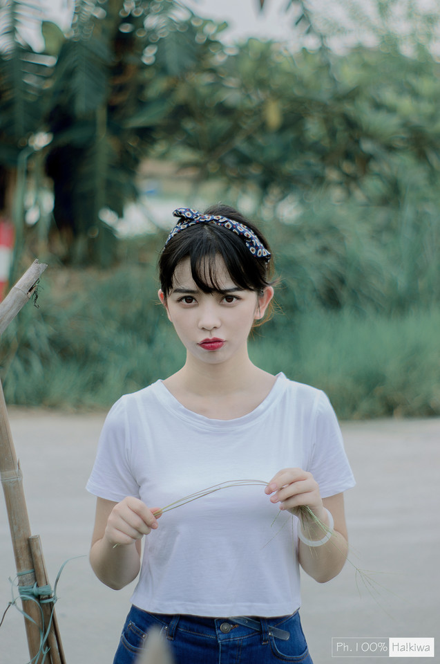 文艺复古少女的夏天