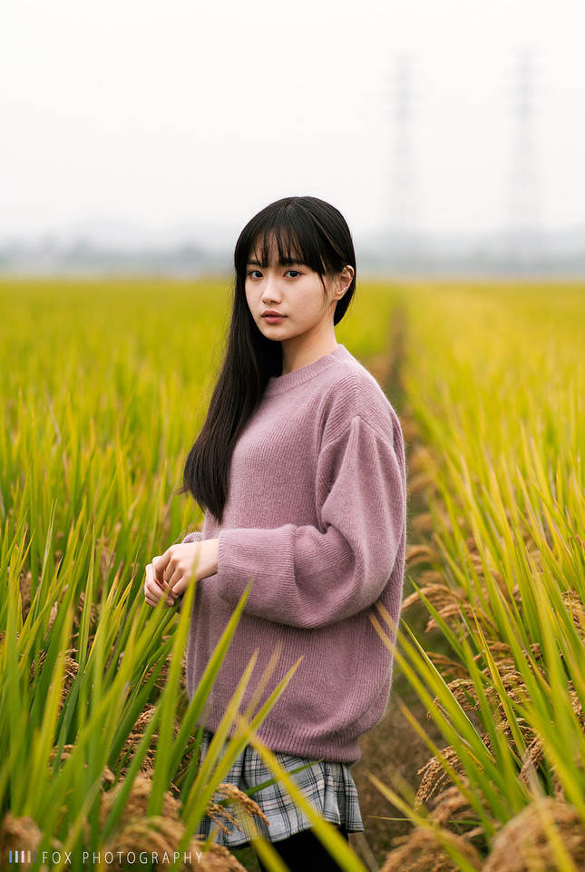 文艺长发姑娘纯美清新