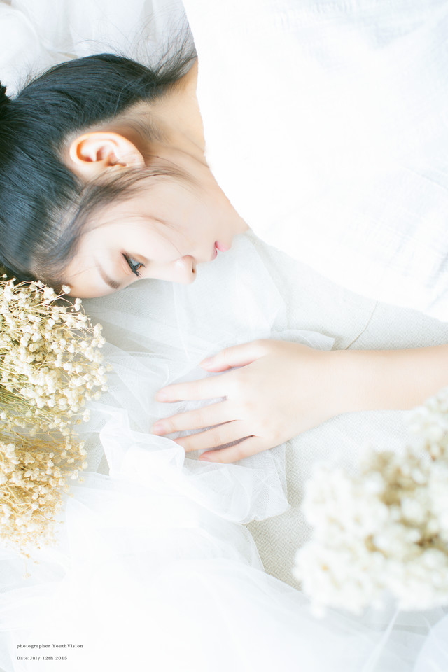 气质美女周末的闲暇时间