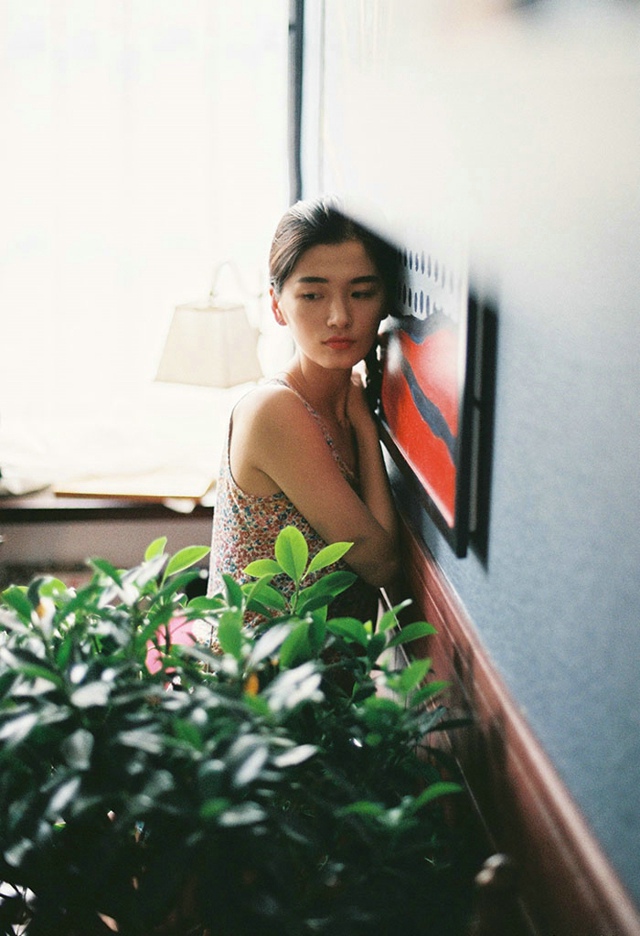 纤瘦妹子的脚踏车之行