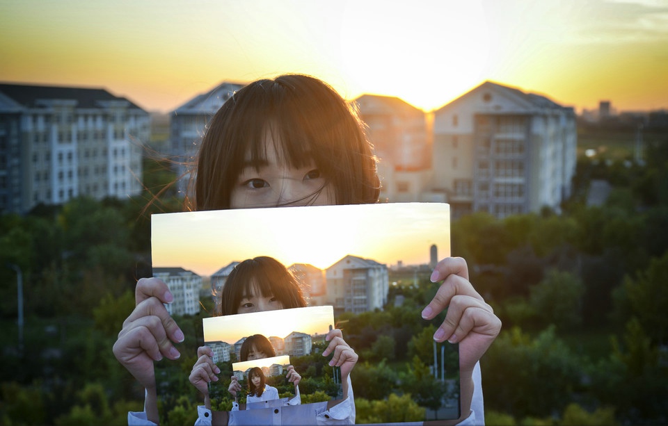 校服清新美少女的唯美写真