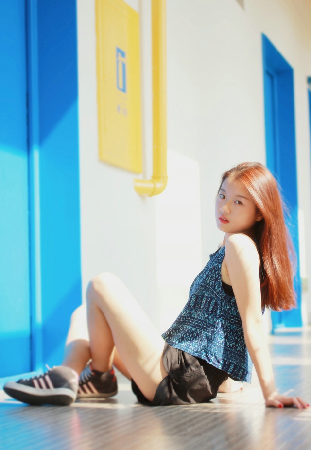 长发纯净妹子唯美清新