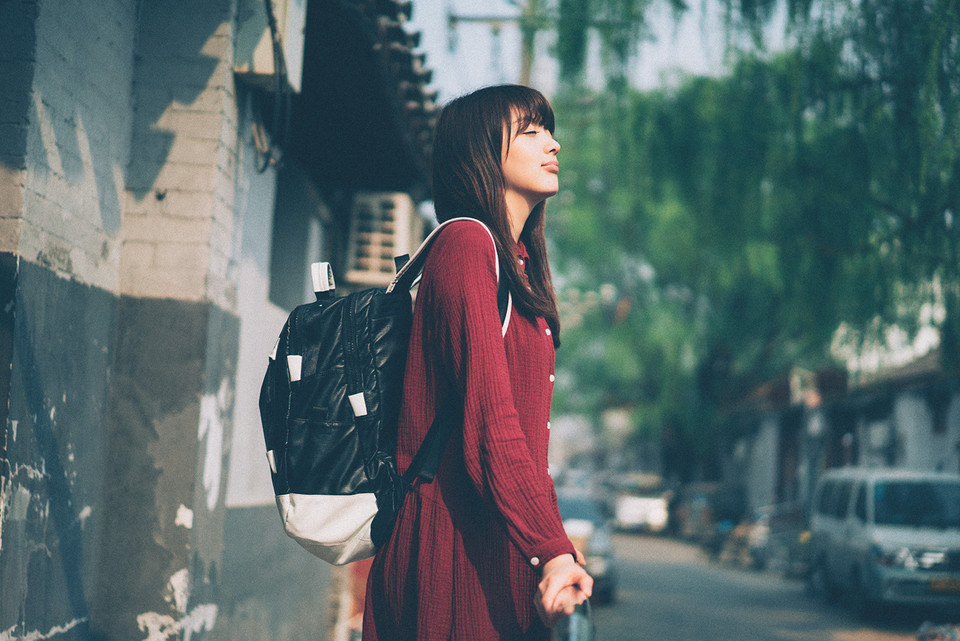 齐刘海女生的纯情写真