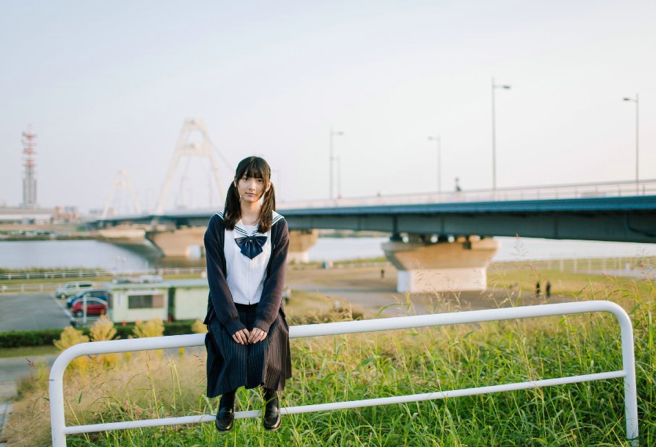 日系少女校服清纯写真