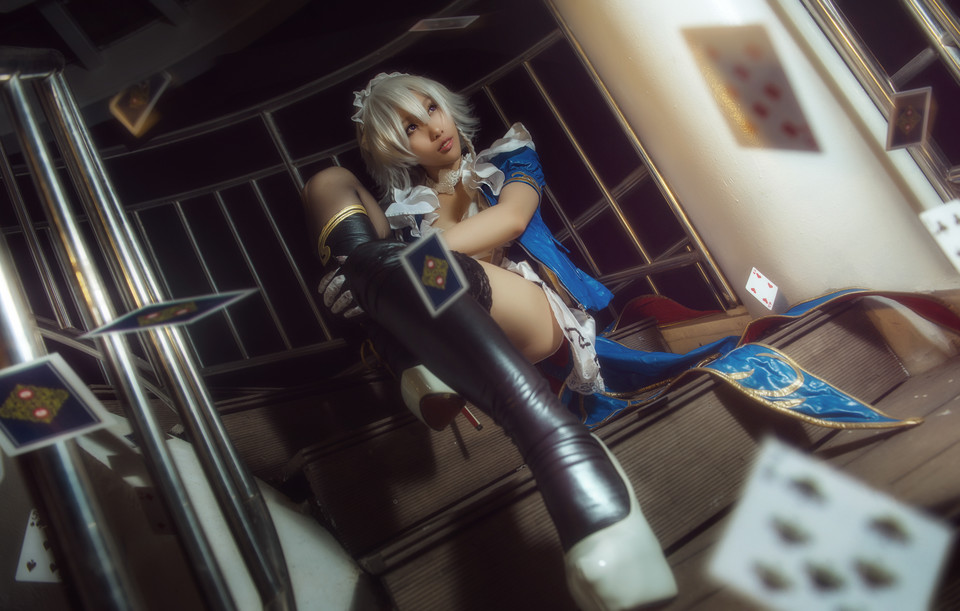 性感妖娆女火辣cosplay