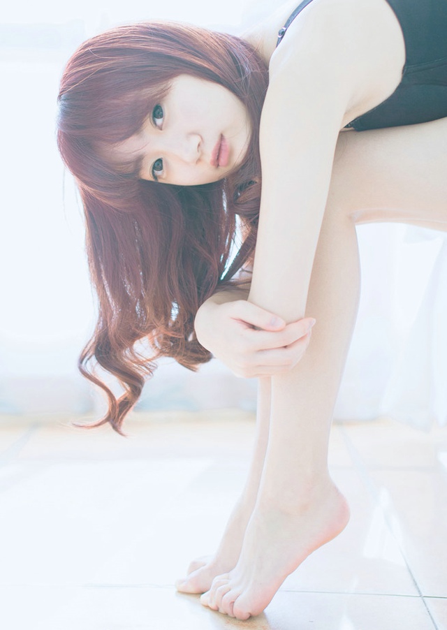闺房内衣美女清晨写真