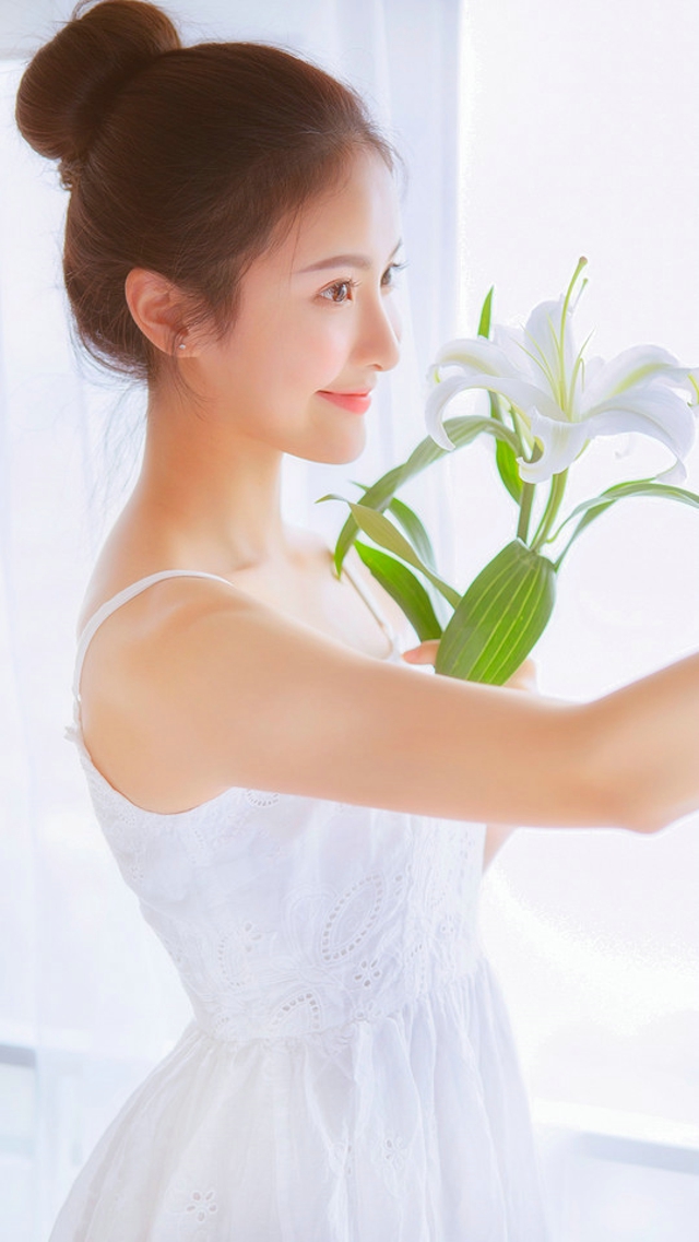 清新淡雅美女私房写真