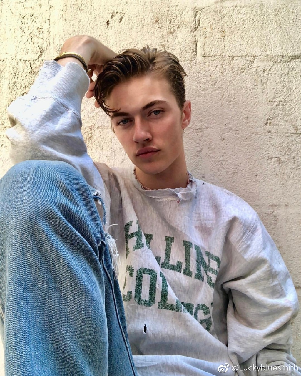 欧美男模lucky blue smith图片写真集