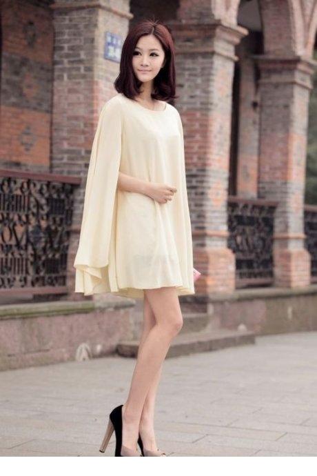 蝴蝶裙美女唯美气质吸人眼球