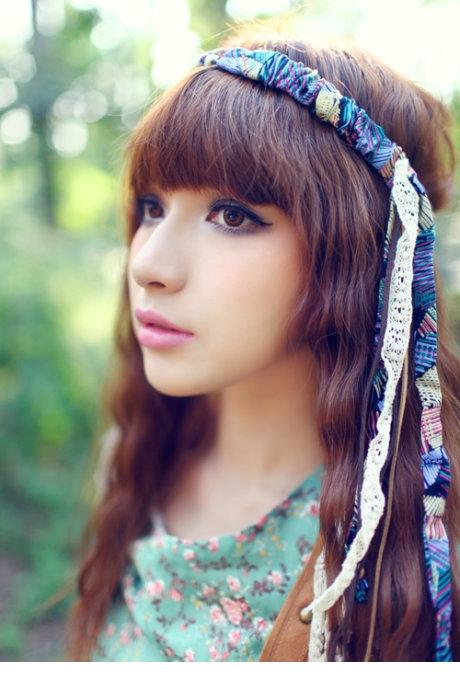 可爱森林小魔女甜美写真