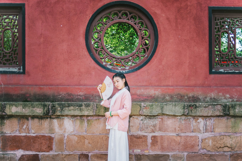 古装美女纯净温婉如玉