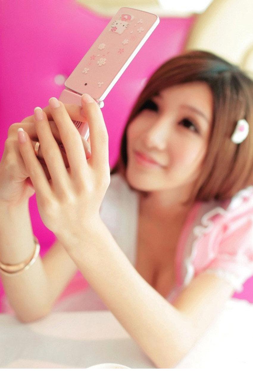 可爱美女迷人hellokitty手机图片